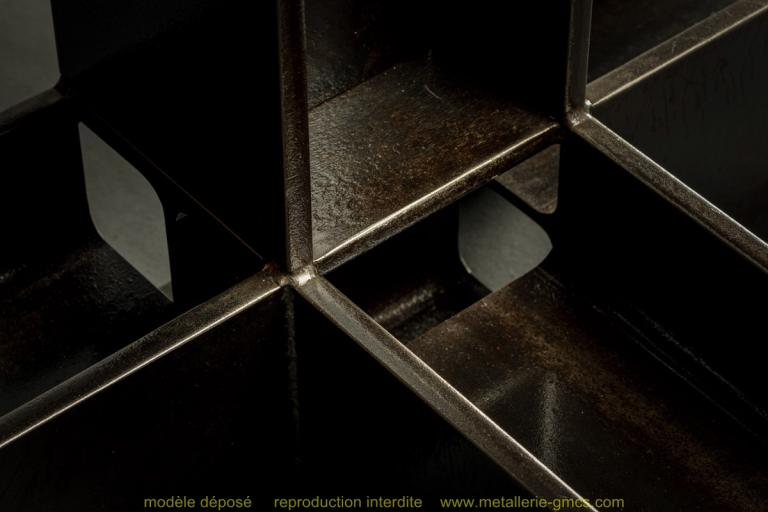 table basse type H détail 