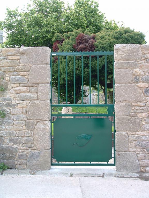 portillon d'accés au jardin